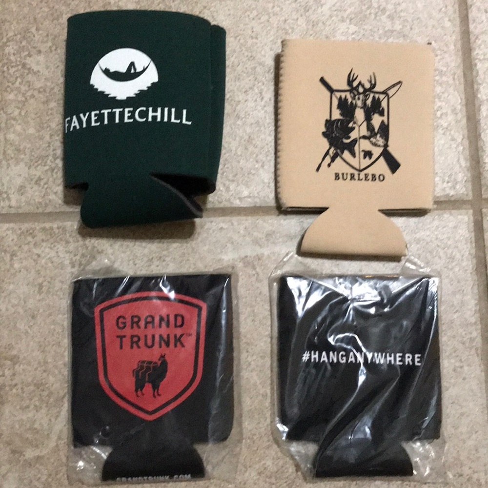 Pack of 4 koozies